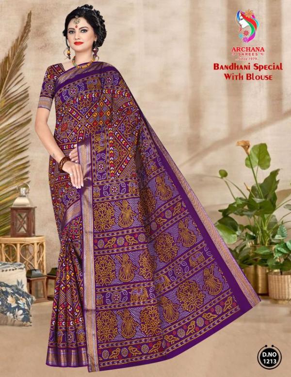 Archana Bandhani Special – Cotton sarees